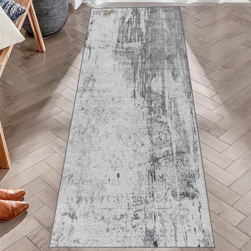 Abstract Runner Rug Non-slip Washable Soft Kitchen Bathroom Hallway Car