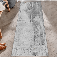 Abstract Runner Rug Non-slip Washable Soft Kitchen Bathroom Hallway Car