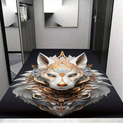 Absorbent Diatom Mud Floor Mat for Bathroom Kitchen Living Room - Fall & Hallowe