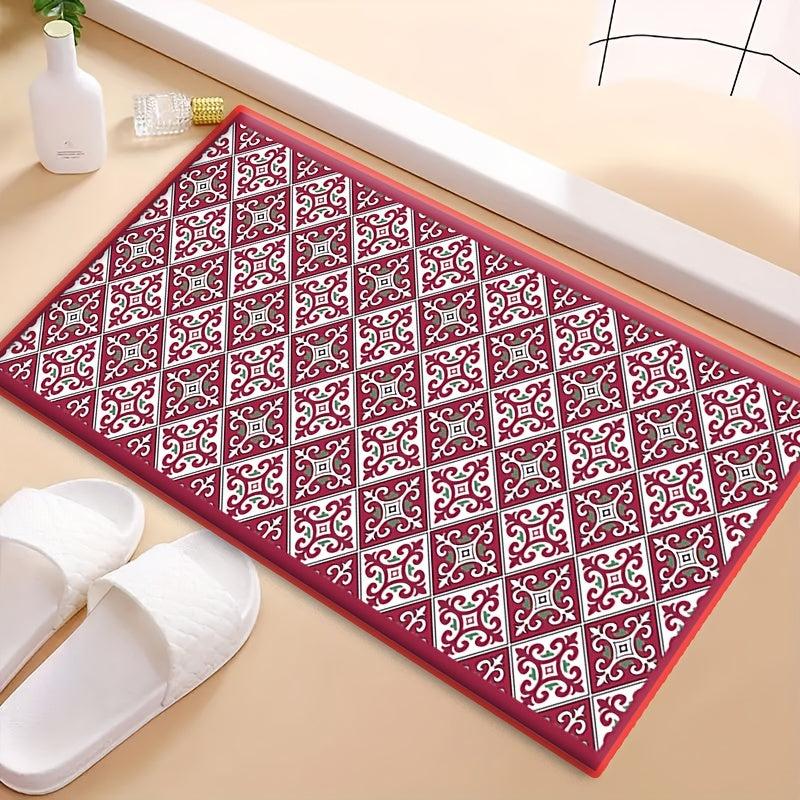 Crystal Velvet Short Hair Rug Morocco Long Corridor Rug Bedroom Bedside Rug