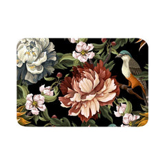 3D Flower Bird Print Floor Mat Non Slip Mat