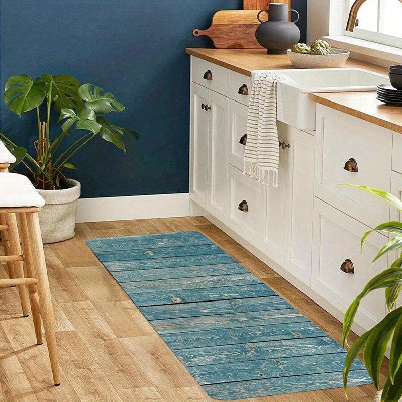 Non-Slip Kitchen Floor Mat Waterproof Washable Bathroom Carpet Rugs
