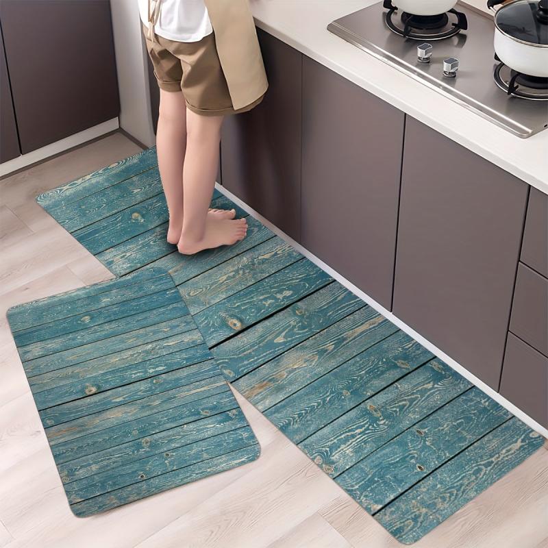 Non-Slip Kitchen Floor Mat Waterproof Washable Bathroom Carpet Rugs