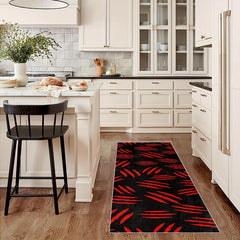 Non Slip 2'X10' Runner Rug for Hall Living Room, Machine Washable Stair Carpet