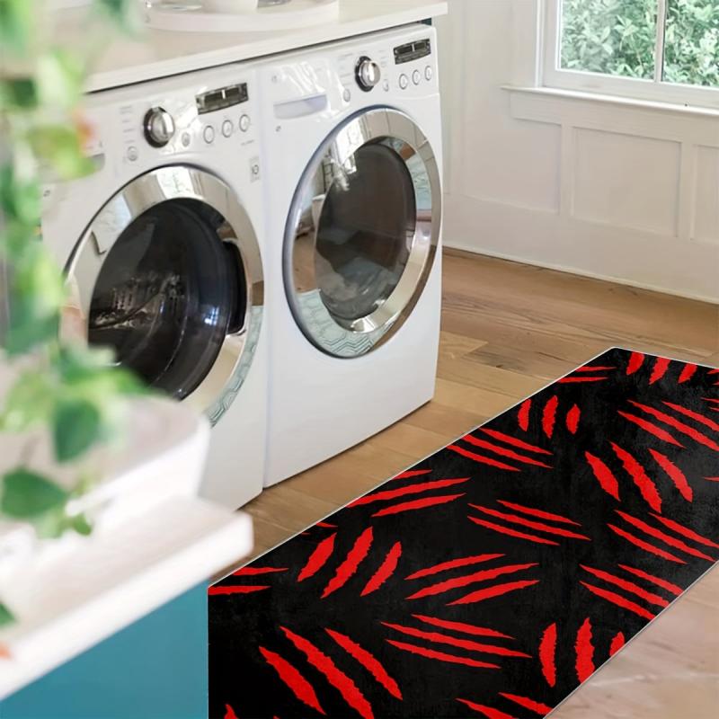 Non Slip 2'X10' Runner Rug for Hall Living Room, Machine Washable Stair Carpet