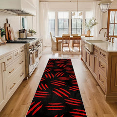 Non Slip 2'X10' Runner Rug for Hall Living Room, Machine Washable Stair Carpet