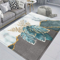 Non slip Floral Geometric Area Rugs Modern Soft Area Rugs
