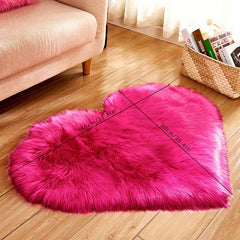 Soft Fluffy Shaggy Area Rug Furry Plush Carpets Living Room Bedroom Mat