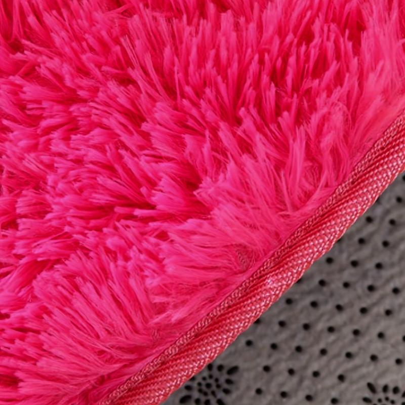 Soft Fluffy Shaggy Area Rug Furry Plush Carpets Living Room Bedroom Mat