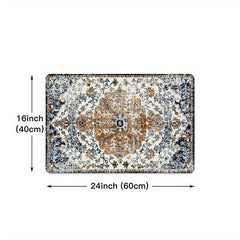 Soft Thickened Area Rug Vintage Boho Anti Fatigue Shaggy Floor Carpet