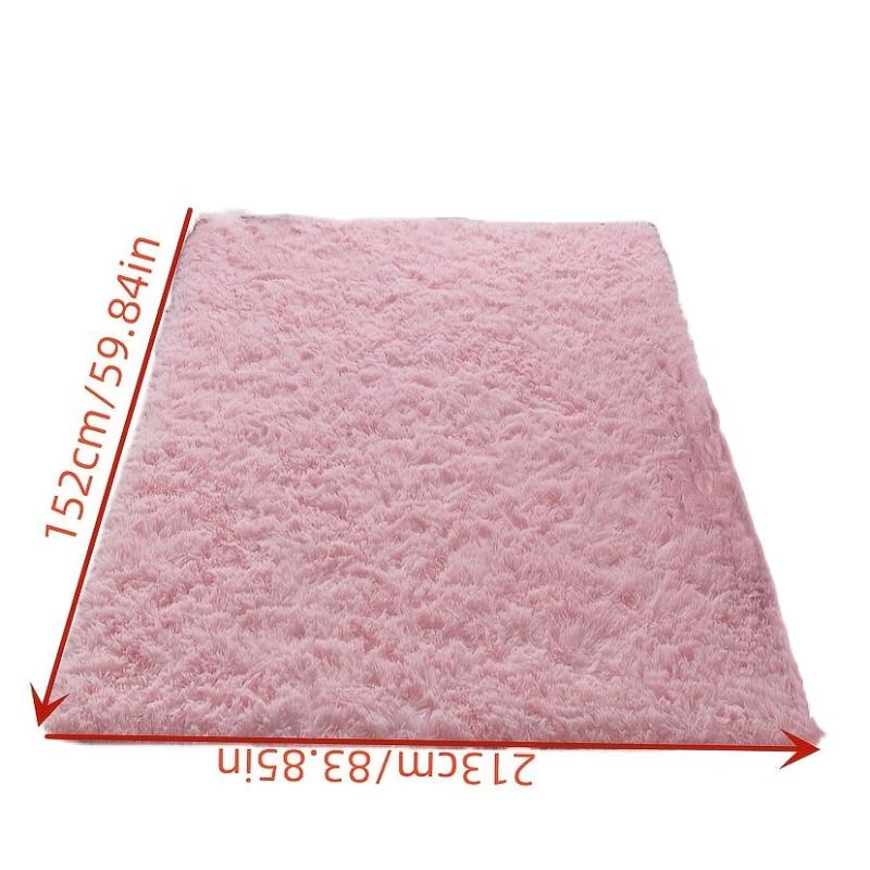Pink Fluffy Rug Soft Shaggy Area Rug Indoor Floor Rugs For Kids Room
