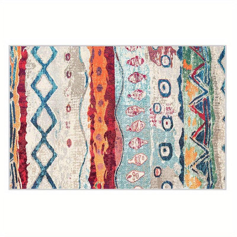 Soft Moroccan Floor Mat Kitchen Rug Non slip Machine Washable Carpet