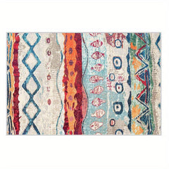 Soft Moroccan Floor Mat Kitchen Rug Non slip Machine Washable Carpet