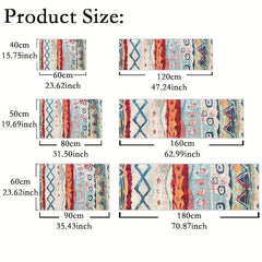 Soft Moroccan Floor Mat Kitchen Rug Non slip Machine Washable Carpet