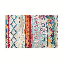 Soft Moroccan Floor Mat Kitchen Rug Non slip Machine Washable Carpet
