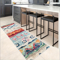 Soft Moroccan Floor Mat Kitchen Rug Non slip Machine Washable Carpet