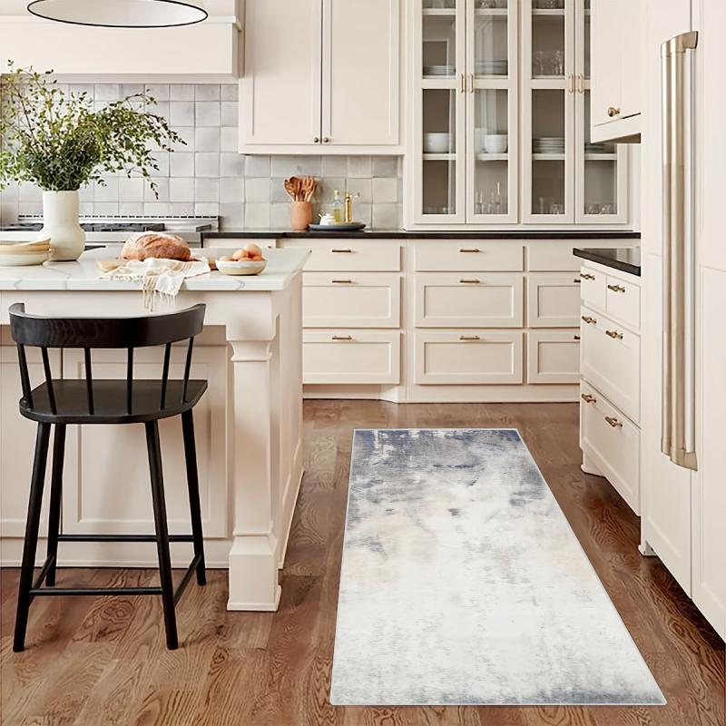 Absorbent Laundry Room Rug Soft Non Slip Machine Washable Carpet