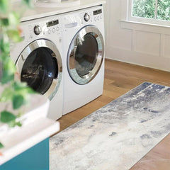 Absorbent Laundry Room Rug Soft Non Slip Machine Washable Carpet