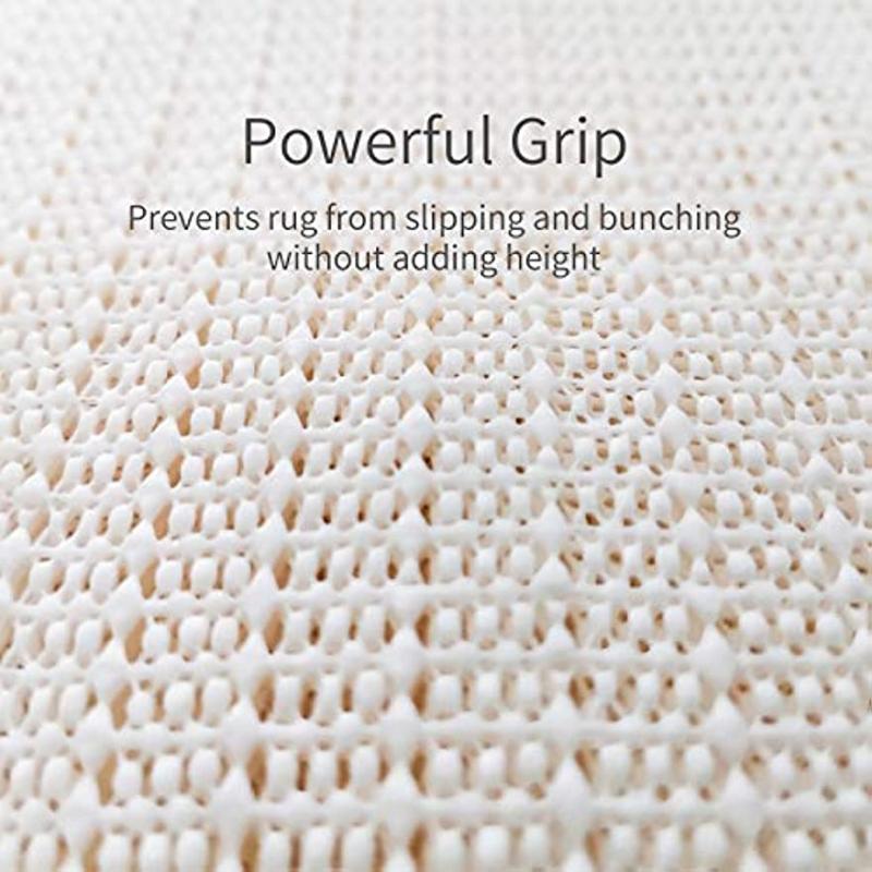 Non Slip Area Rug Pad Strong Grip Carpet Pad for Area Rugs & Hardwood Floors