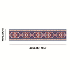 Vintage Moroccan Hallway Rug Extra Long American Style Living Room Rug