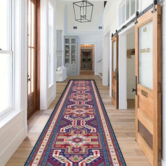 Vintage Moroccan Hallway Rug Extra Long American Style Living Room Rug