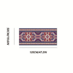Vintage Moroccan Hallway Rug Extra Long American Style Living Room Rug