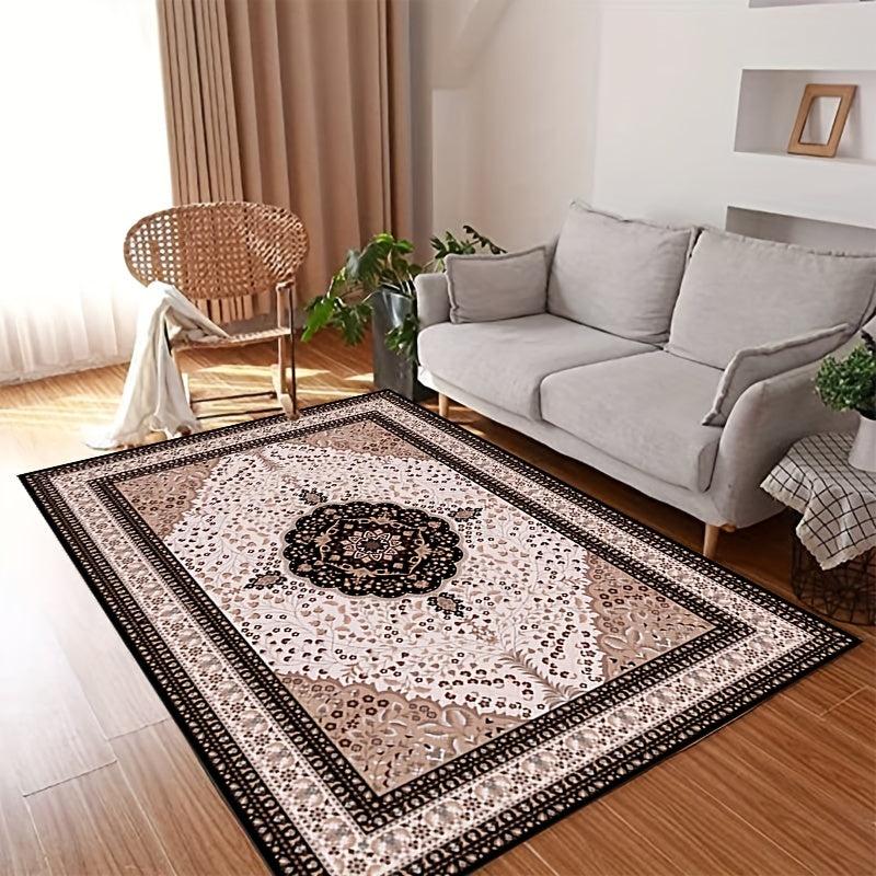 Modern Purple Large Carpet Anti Slip Waterproof Easy to Clean