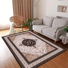 Modern Purple Large Carpet Anti Slip Waterproof Easy to Clean