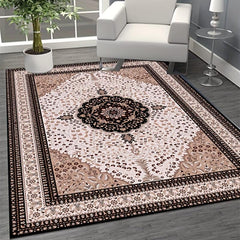 Modern Purple Large Carpet Anti Slip Waterproof Easy to Clean