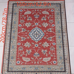 Persian Boho Area Rug Soft Polyester Fiber Mat