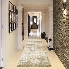 Stylish Vintage Boho Runner Rug Non Slip Non Shedding Waterproof Stain Resistant