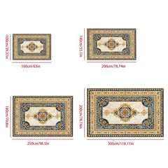 Traditional Yellow Rug Diamond Trellis Boho Living Area Rug