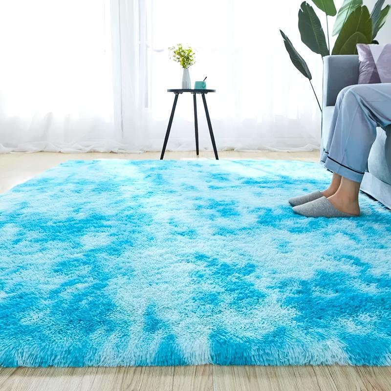Silk Wool Carpet Soft Floor Mat Living Room Sofa Coffee Table Blanket