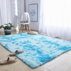 Silk Wool Carpet Soft Floor Mat Living Room Sofa Coffee Table Blanket