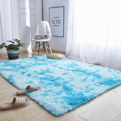 Silk Wool Carpet Soft Floor Mat Living Room Sofa Coffee Table Blanket