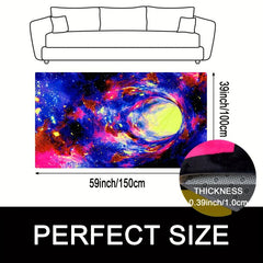 3D Gaming Area Rug Machine Washable Living Room Gamepad Carpet