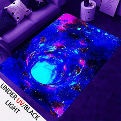 3D Gaming Area Rug Machine Washable Living Room Gamepad Carpet