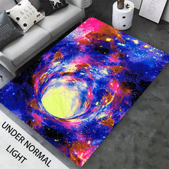 3D Gaming Area Rug Machine Washable Living Room Gamepad Carpet