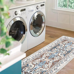 Soft Non-Slip Kitchen Runner Rug Washable Non Shedding