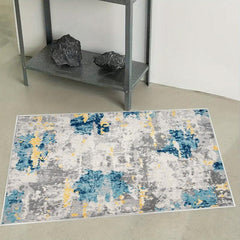 Abstract Boho Runner Rug Soft Non Slip Machine Washable Stair Carpet Runner
