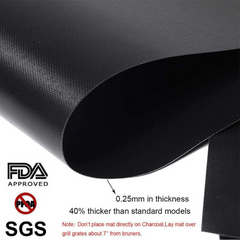 3pcs BBQ Grill Mat Set Non-Stick Barbecue Tools Heat Resistant