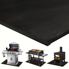 Fireproof Grill Pad for Outdoor Use 91x165 cm