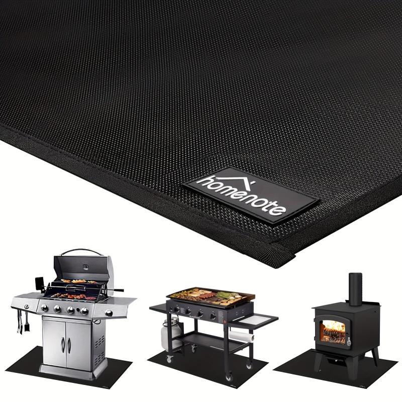 Fireproof Grill Pad for Outdoor Use 91x165 cm