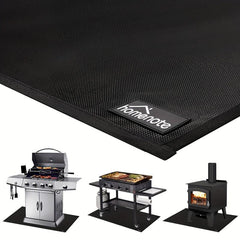 Fireproof Grill Pad for Outdoor Use 91x165 cm