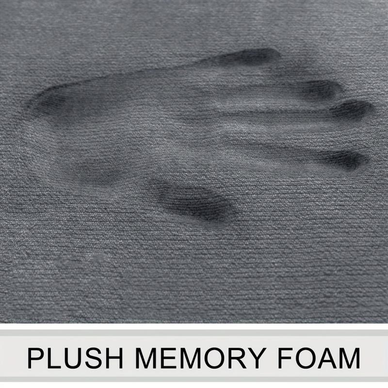 3pcs Extra Thick Memory Foam Bath Mat Set - Fast Absorbing, Washable, Non-Slip