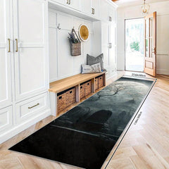 Soft Kitchen Rug Waterproof Non Slip Set Runner Bedside Rug