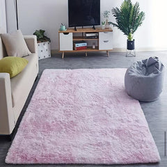 Soft Plush Rug Modern Living Room Decor 47x24in