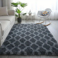 Soft Shaggy Rug 3.93x5.25 Feet Bedroom Living Room Nursery Durable Fuzzy