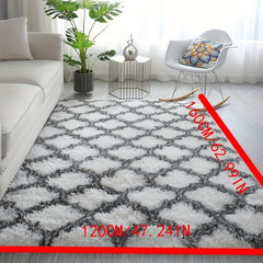 Soft Shaggy Rug 3.93x5.25 Feet Bedroom Living Room Nursery Durable Fuzzy