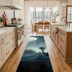 Anti Slip Polyester Kitchen Mat Laundry Floor Mat Entrance Doormat